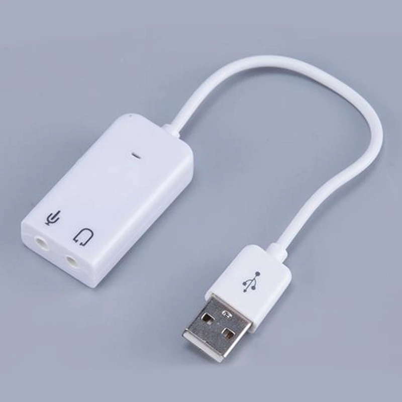 

For Windows XP Win 7 8 Linux Vista Mac OSSienoc USB 2.0 Virtual 7.1 Channel Xear 3D External USB Sound Card Audio Adapter