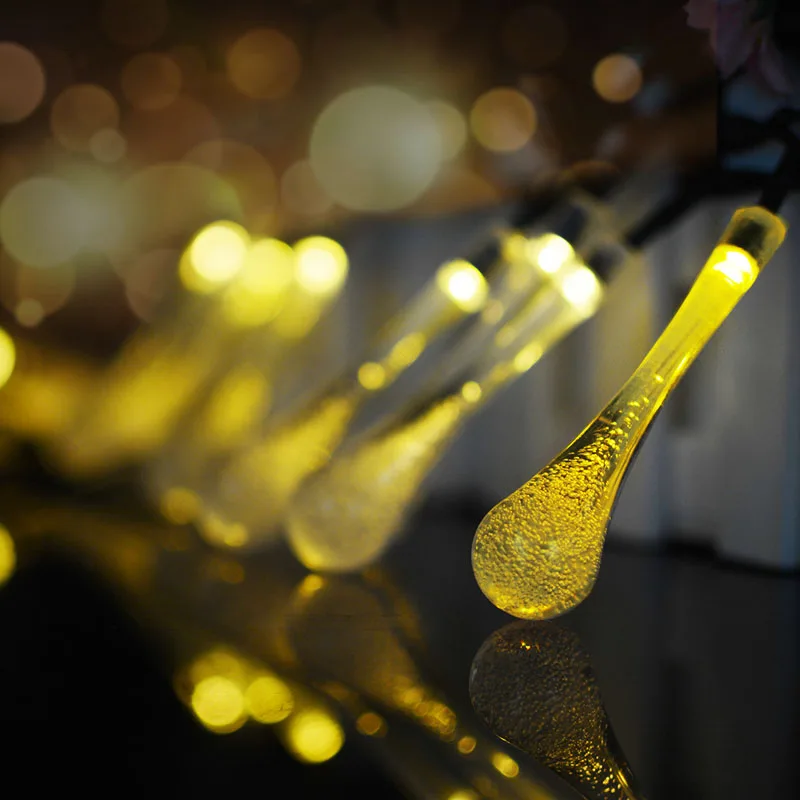 Warm White Water Drop (9)