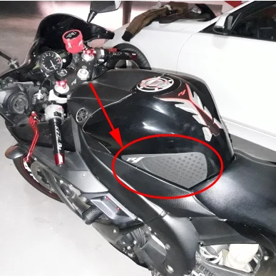 MTCLUB 2004 2005 2006 R1 YZF-R1 Motorcycle Anti slip Fuel Tank Pad Side Gas Knee Grip Traction Pads For Yamaha YZF R1 2004-2006 (7)