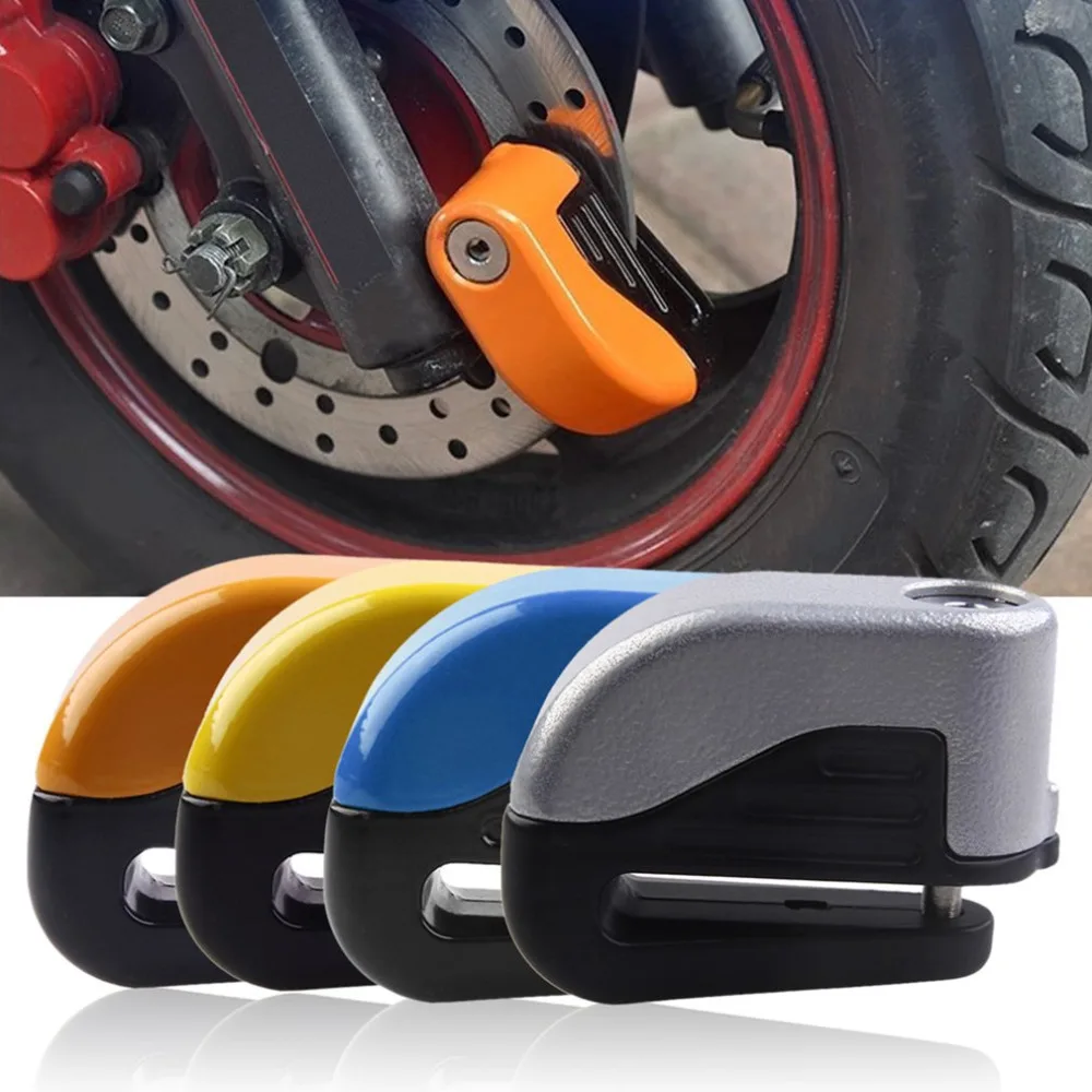 Mini Bicycle Electron Alarm Disc Brakes Lock Mountain Bike Road Racing