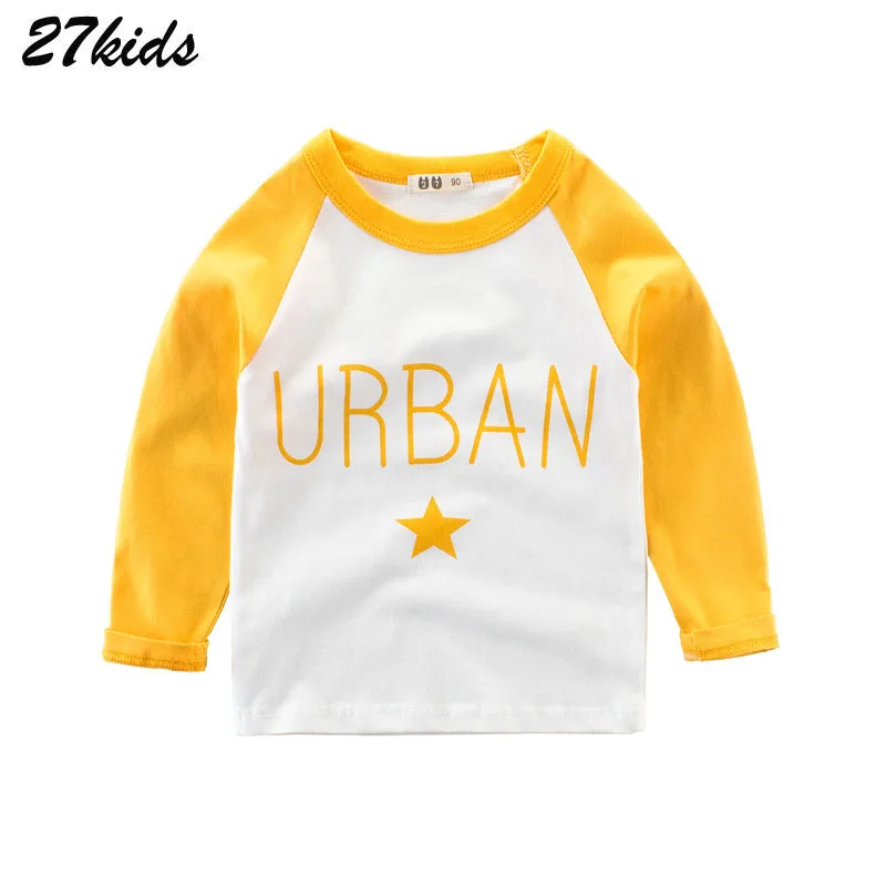 

27Kids Baby Boy T Shirts children's t-Shirt For a Boy birthday t-shirt boys long sleeve tops Digital Pattern camiseta boys kids