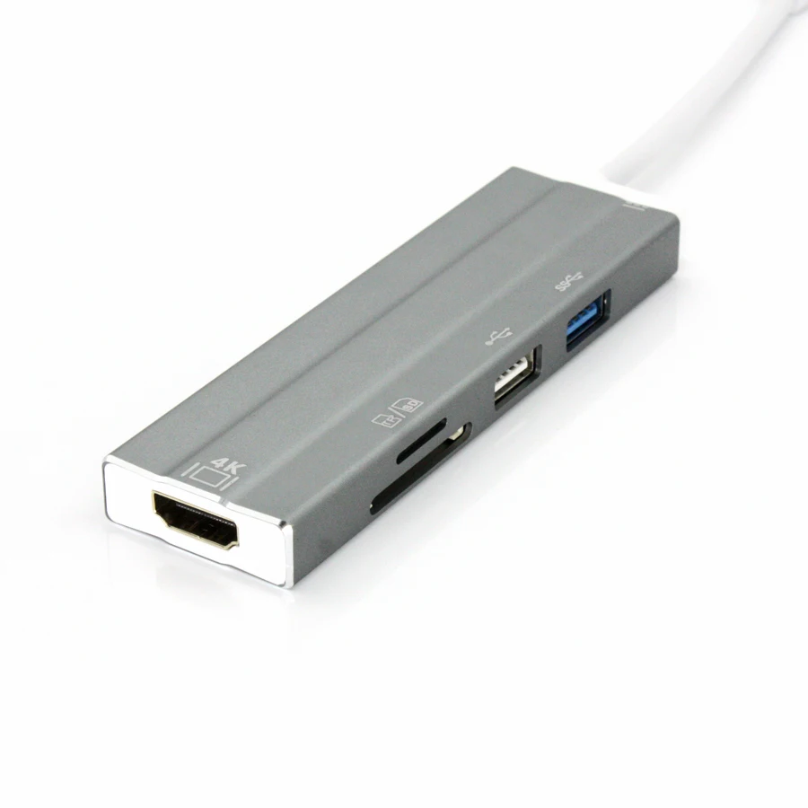 AIXXCO usb-хаб USB C к HDMI Thunderbolt 3 адаптер для MacBook samsung Galaxy S9 huawei mate 20 P20 Pro type C USB 3,0 концентратор