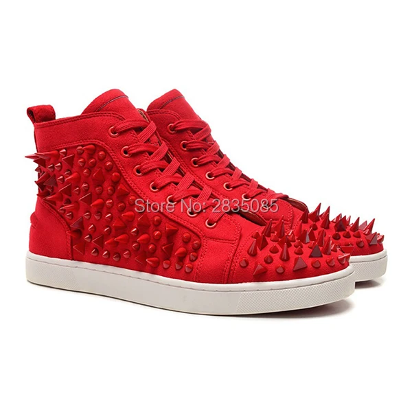 Top Más Negro Lttl Goma Blanco Remache Fuerte Oro High Up Casual Tamaño As Pic Claveteado Hombre Botas Tachonado Para Zapatillas as Flats Lace Pic qqZxvAcU