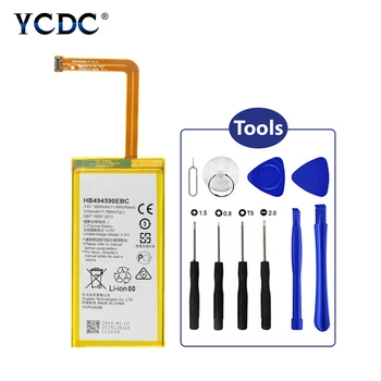 

100% New Original YCDC 3100mAh Battery HB494590EBC For Huawei Honor 7 PLK-L01/UL00/AL10/TL01H + Tools