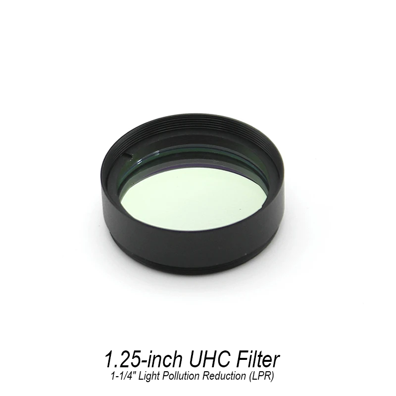 Telescopio para Astro Filtro de Redução de Poluição 1.25 Lpr Filtro Uhc Luminosa Polegada Fotografia Telescópio Lente Oculares 5 Telescópio e binóculos