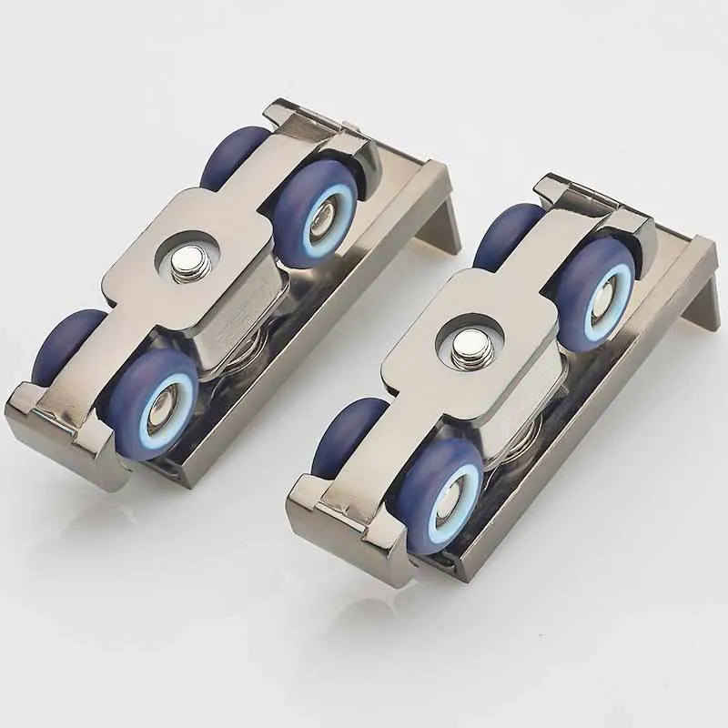 

2018 Cadeado Fechadura Digital Lock Double Row Hanging Round Orbit Slippery Course Sliding Door Pulley Wheel Crane Rail Track