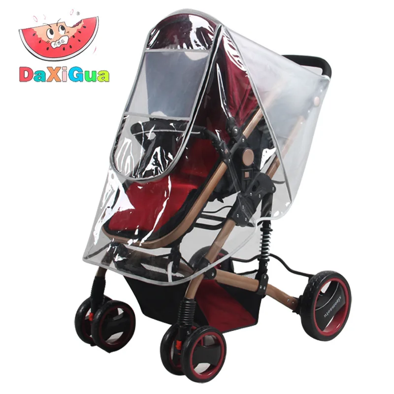 

all kinds of Stroller rain cover dust storm rain cover EVA green rain umbrella car hood