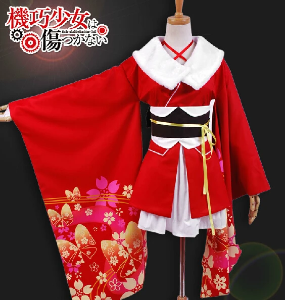 

Machine-Doll wa Kizutsukanai Yaya women kimono cosplay costume