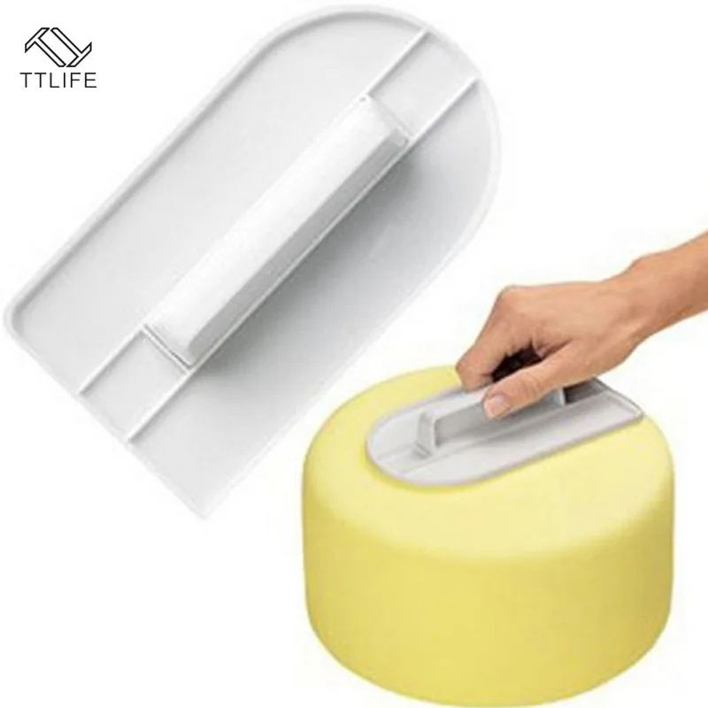 

TTLIFE Smoother Polisher Tools Cake Decorating Tools Smoother Fondant Sugar Craft Eco-Friendly Silicone Mold Kitchen Bake Tool