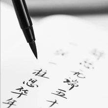 Высококачественная ручка для каллиграфии средняя обычная для письма быстросохнущая высококачественная кисть для каллиграфии Platinum CF-200CA