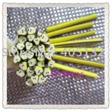 A-21 100 шт 5 мм грушевидной формы глиняный тростник Необычные дизайн ногтей Полимерная глина трость