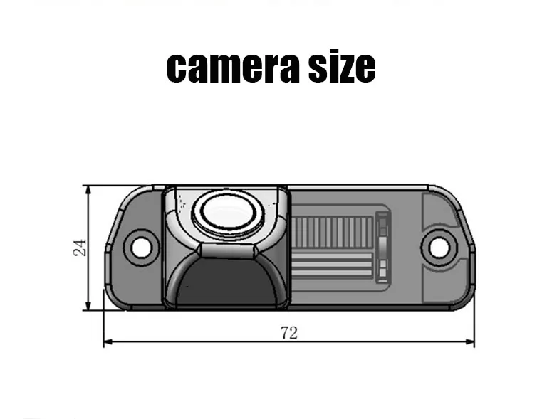 Автомобильная камера заднего вида для Mercedes Benz R класса R350 R500 ML350 W203 W211 W209 B200 A160 W219 CCD Ночное видение HD резервного копирования
