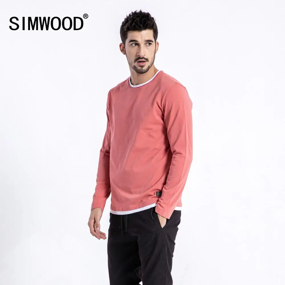 Fake Double Layered T-shirt Men 