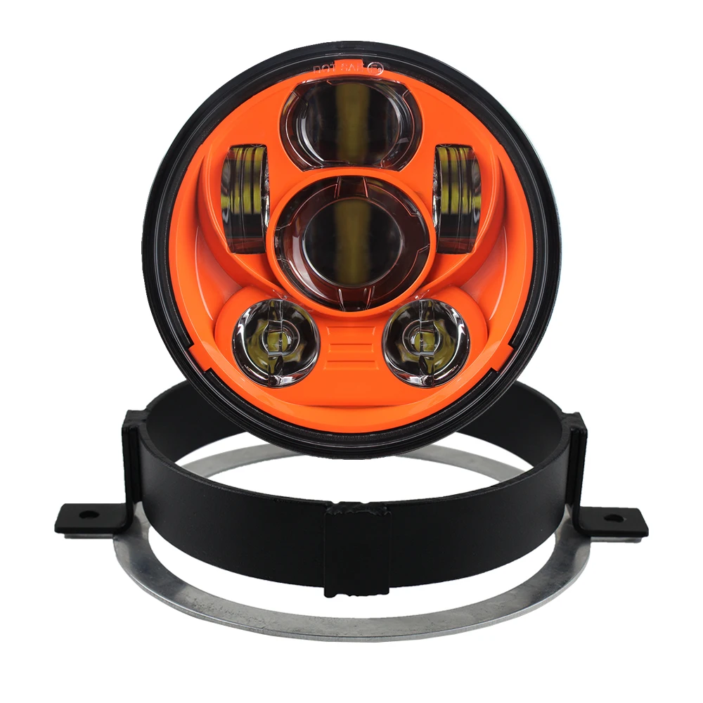 5.75 inch headlight and VTX ORANGE