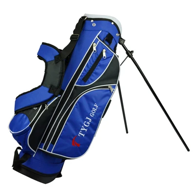 Детская стойка, сумка для гольфа, стандартная сумка, супер Портативная сумка для гольфа, кронштейн для мальчиков и девочек, стандартная шариковая посылка D0636 - Цвет: Синий