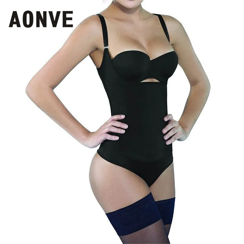 

AONVE Slimming Sheath Underwear Modeling Strap Bodysuit For Women No trace Fitness Corsets Waist Trainer Body Shapers Bodice