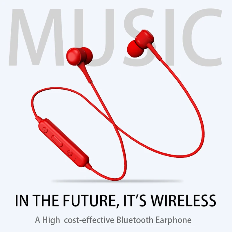 

Wireless Bluetooths Earphone remax cuffie bluetooth headset Sport waterproof with micheadset for mei zu ep52 audifonos bluetooth