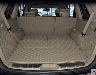 Специальные коврики для багажника Mercedes Benz GLS 350d 7 мест 2018 2016 прочный коврик груза