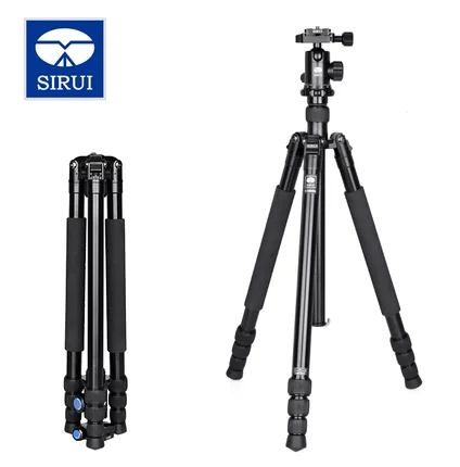 

Sirui Camera Stand Fluid Head Tripod Kit Professional+Quick Release Plate+Bag Set For Canon Nikon Sony SLR Camera T1004XL+E10