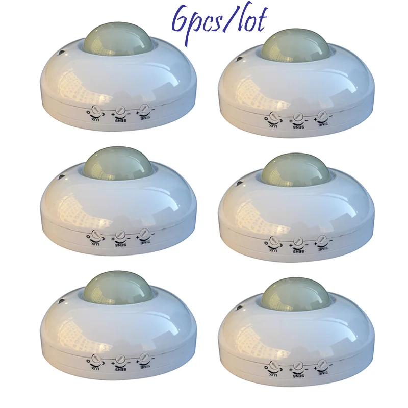 

6pcs/lot Infrared human body induction switch ceiling PIR motion sensor