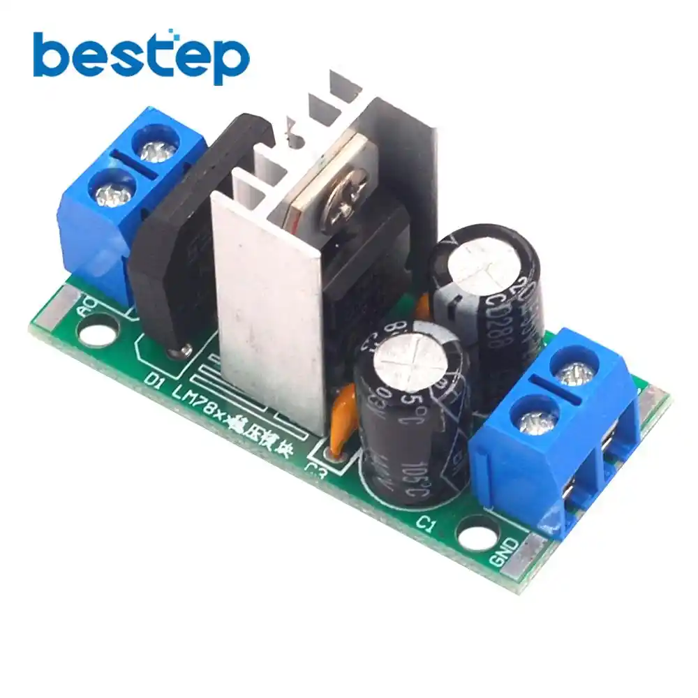 1Pcs L7812 LM7812 Three-terminal Voltage Regulator Module 12V Voltage Regulator