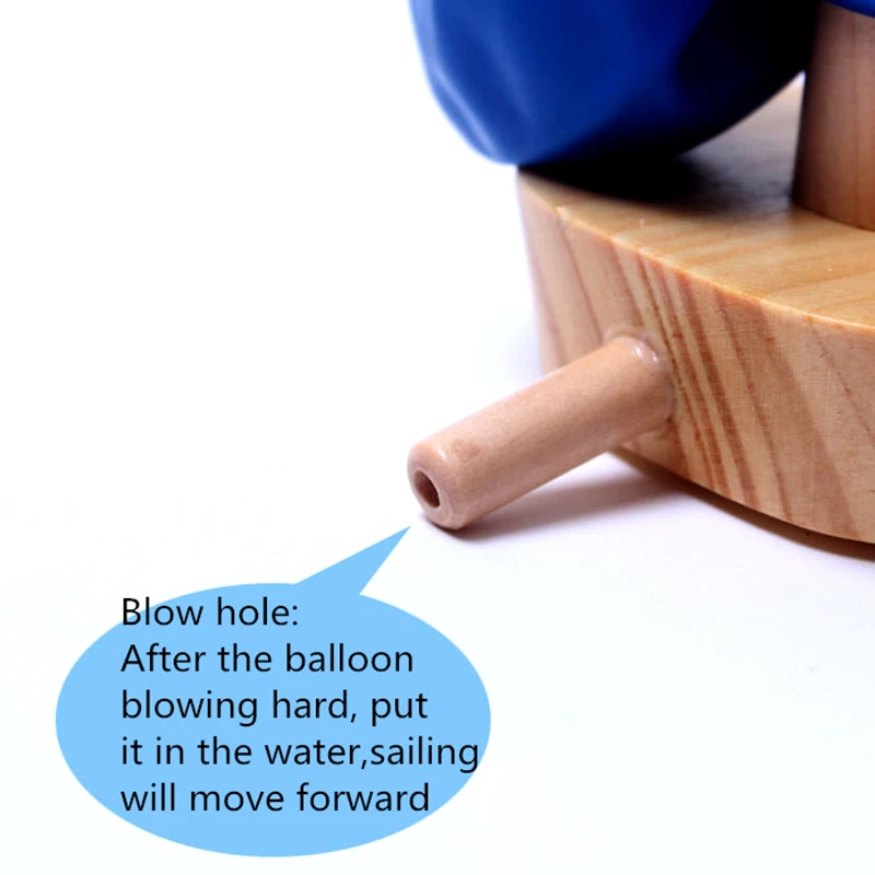balloon boat toy