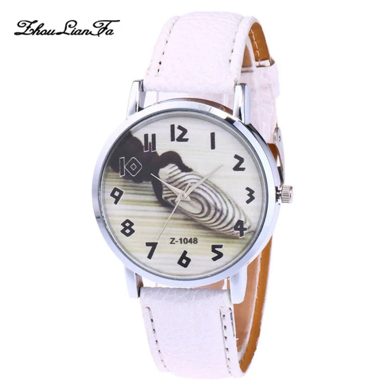 HOT!Newly Design Watch Women casual watches Leather band Alloy Quartz Analog Watches Clock Bracelet relogio feminino A20  (2)