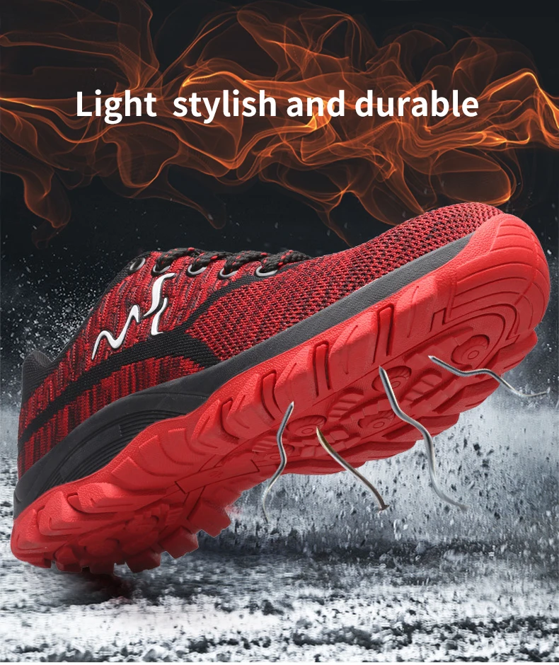 Защитная обувь для мужчин; moman zapatos de seguridad chaussusapatenis masculine speedcross; Легкие уличные кроссовки со стальным носком