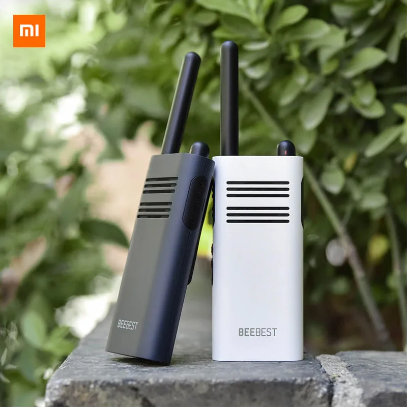 

XIAOMI Mijia BeeBest A208 Handheld Walkie Talkies 5W 1-5KM Two Way Radio White 2000mAh/Blue 3350mAh for Outdoor Indoor Building