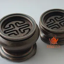 Чистый медный для благовоний, 450 г& 1100 г samll металлическая горелка для благовоний. Подвижный Экран уплотнения является привлекательной крышкой. Для порошка, гранулированного