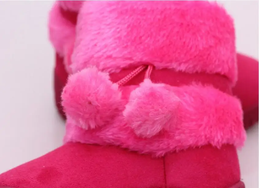 Girl's ball snow boots-16