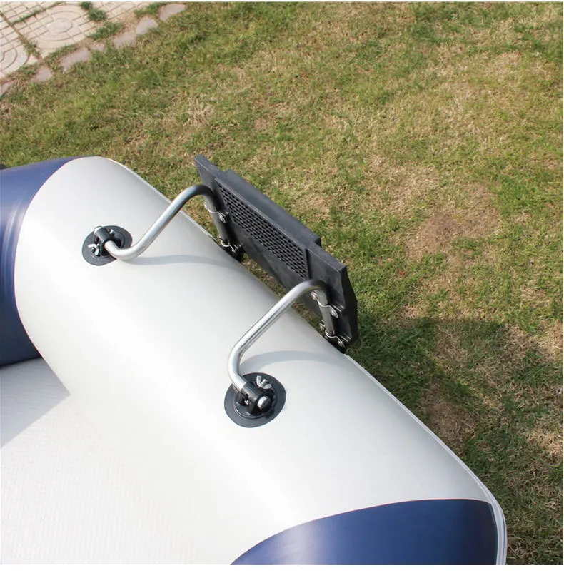 

inflatable fishing kayak air boat Long engine holder for board
