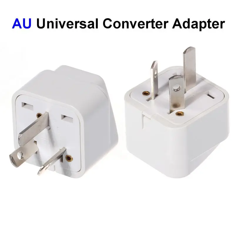 US EU UK To AU Plug Adapter America European To Australia Universal AC Travel Power Adapter