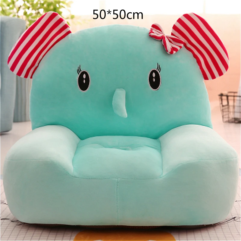 Velvet Surface Kids Cartoon Sofa Household Small Tatami Mat Children Plush Toys Washable Kindergarten Children Lazy Sofa Chair - Цвет: A6