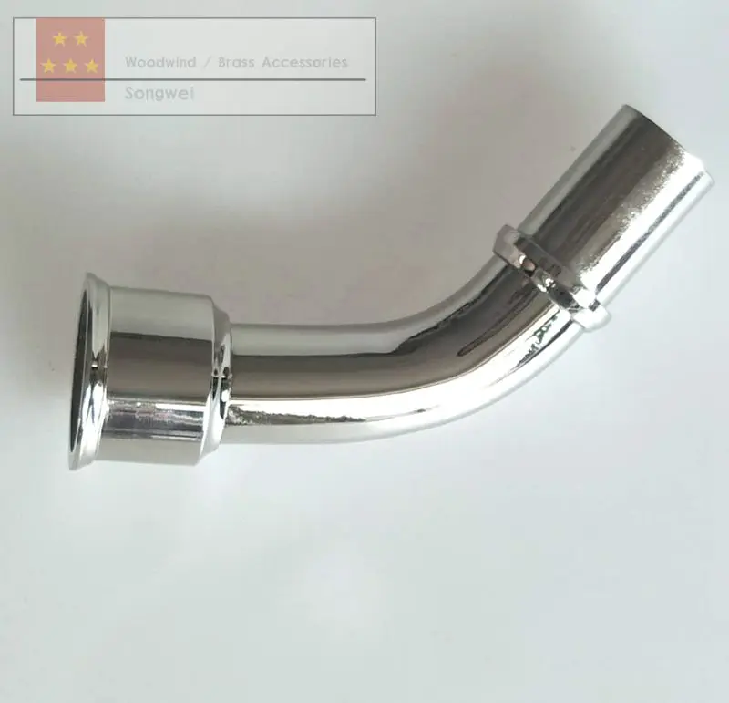 Alto Clarinet neck Brass material Nickel plating parts