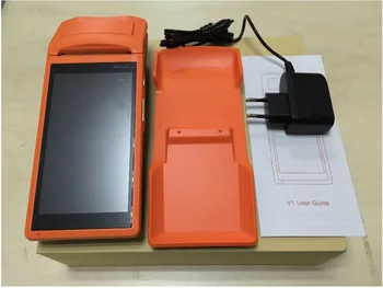 

Android handheld POS Terminal with thermal printer POS system