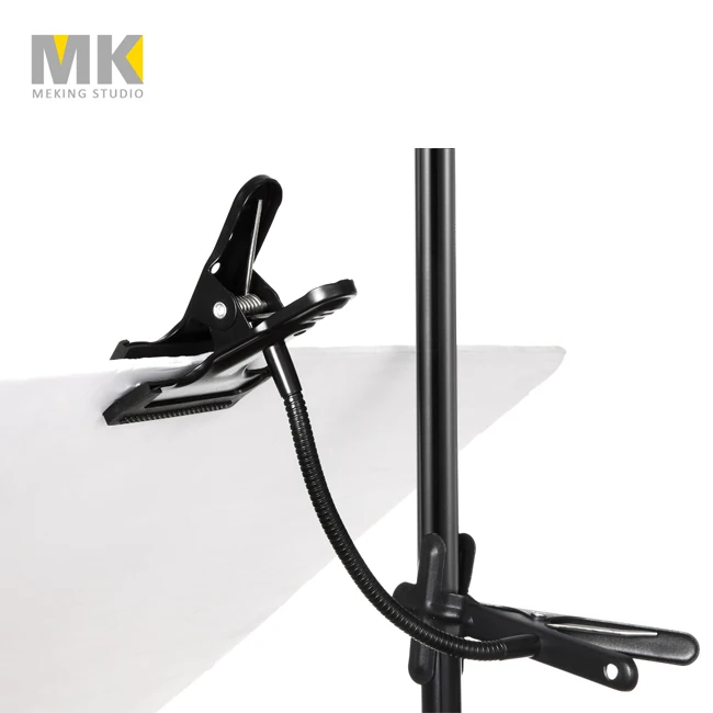 

Background Holder Clamp Clip Camera Photo Studio Accessories Light Stand Flex Arm Reflector Photo Camara Fotografica