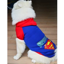 1 шт. Супермен Пёс из мультфильма одежда для маленьких собак пальто для собак Одежда для косплея костюм Толстовка костюмы для питомцев, для щенков, 2 вида цветов