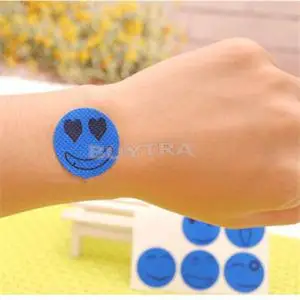 

6Pcs/Set Mosquiot Repellent Stickers Patches Smiling Face Drive Midge Citronella Oil Mosquito Killer Cartoon Repeller Stick