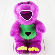 Hot Sale Dinosaur Barney Singing Friends I LOVE YOU Plush Doll Toy Gift For Children 28cm