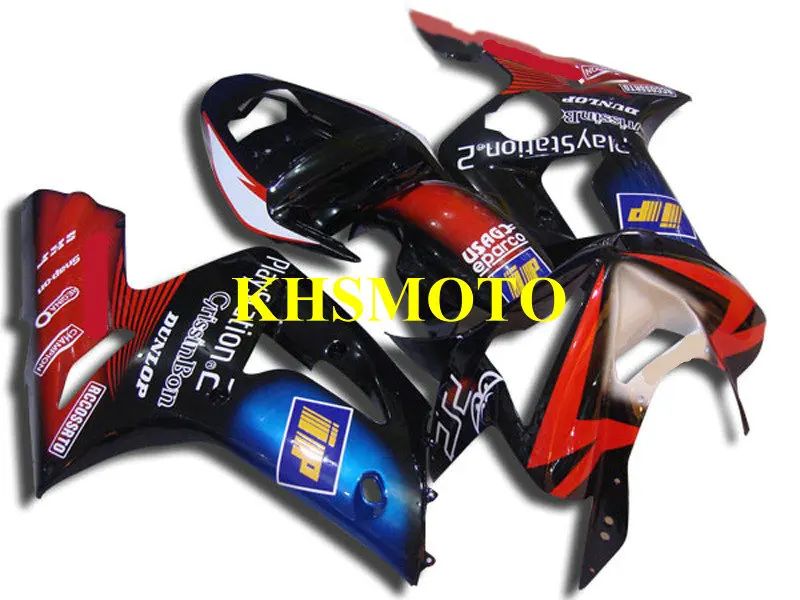 

Motorcycle Fairing Kit for KAWASAKI Ninja ZX6R 636 03 04 ZX 6R 2003 2004 zx 6r ABS Red blue black Fairings set+7gifts KW28