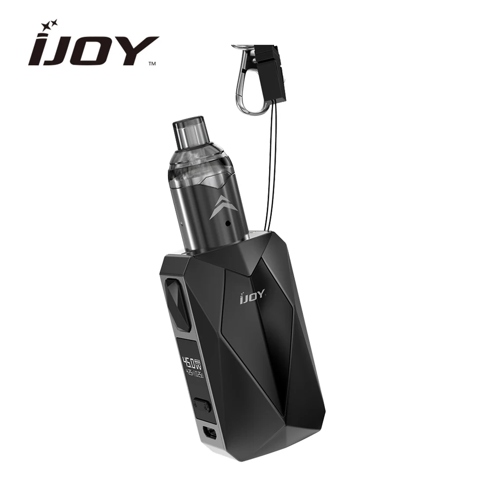 

Electronic Cigarette Original Ijoy Diamond VPC kit 45w with 1400mAh built-in battery 2ml VPC UNIPOD Atomizer Vape Tank