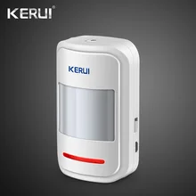 Kerui 433MHz Wireless Intelligent PIR Sensor Motion Detector For GSM PSTN Security Alarm System Auto Dial Alarm Kit