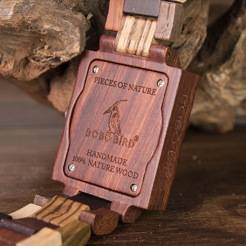 Relogio Masculino BOBO BIRD New Design Watch Men Wooden Luxury Brand Top Gift Quartz Wristwatches erkek kol saati Drop Shipping