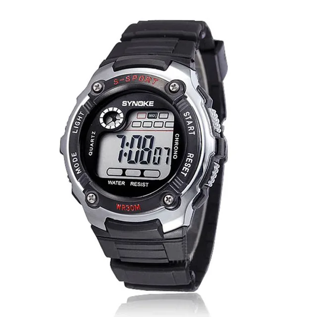 SYNOKE Kid watches Boy's Waterproof Digital LED Quartz Alarm Date Sports Wrist W SYNOKE Kid watches Boy's Waterproof Digital LED Quartz Alarm Date Sports Wrist W