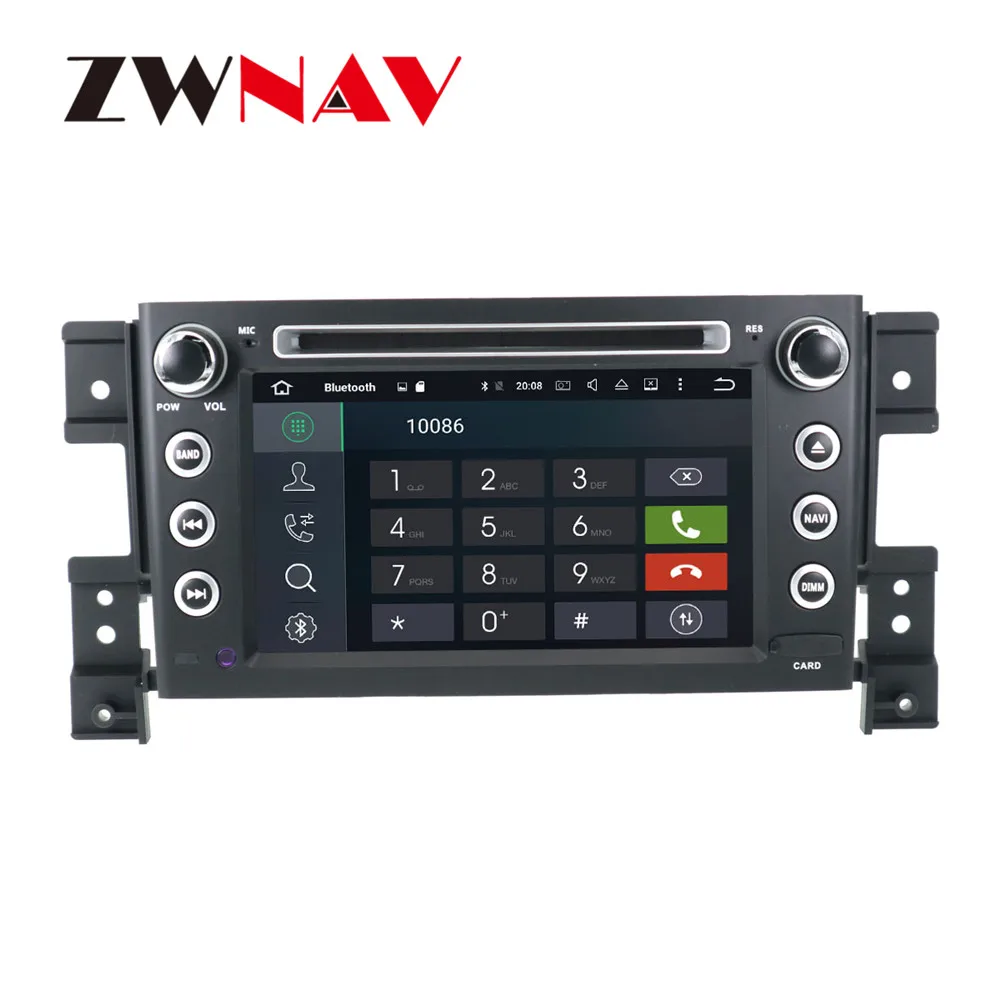 Best Android 8.1 2 DIN Car DVD Player GPS Navigation For Suzuki Grand Vitara 2005 2006 2007 2008 2009 2010 2011 car radio stereo gps 3