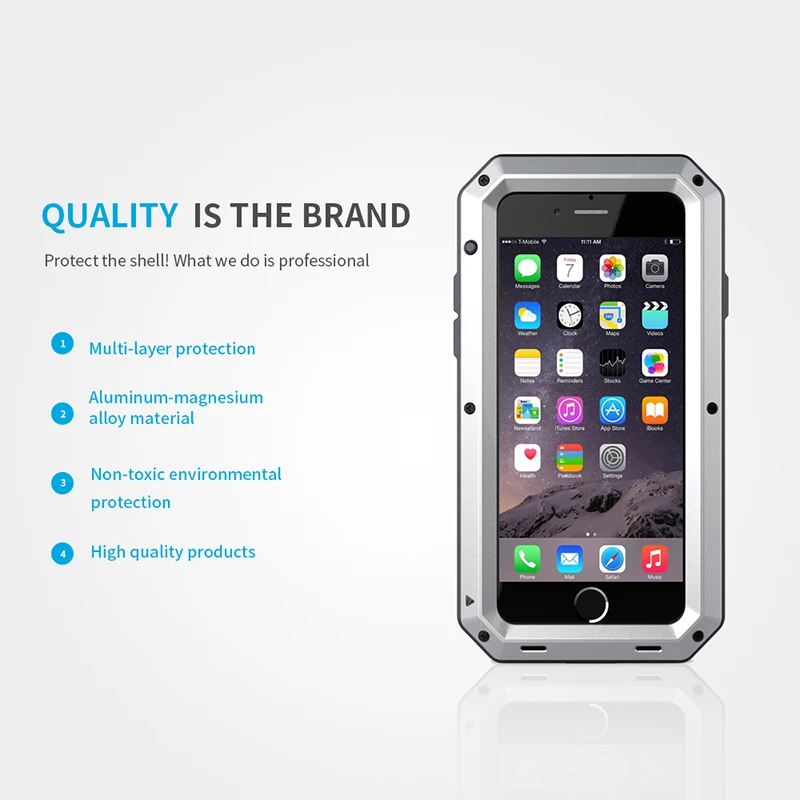Aluminum metal case for iphone xs max (16)