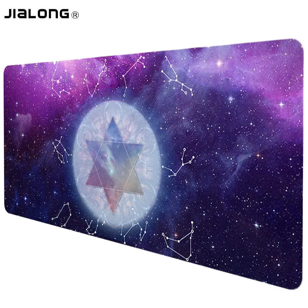 Игровой коврик для мыши JiaLonG Constellation игровой с фиксирующейся кромкой в стиле