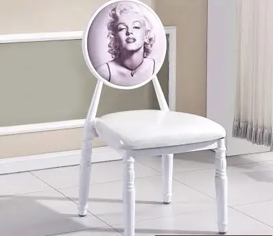 European type iron art retro leisure back dining chair. Cafe hotel chair. Nail chair.. European type iron art retro leisure back dining chair. Cafe hotel chair. Nail chair..