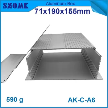 

10pcs/lot aluminum project box and electronic enclosure which is dustproof and wall hanging in good quality and long life length